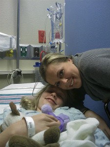 Alex & Kristi, just before Alex went in for surgery